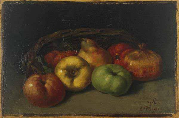 Gustave Courbet with Apples Germany oil painting art